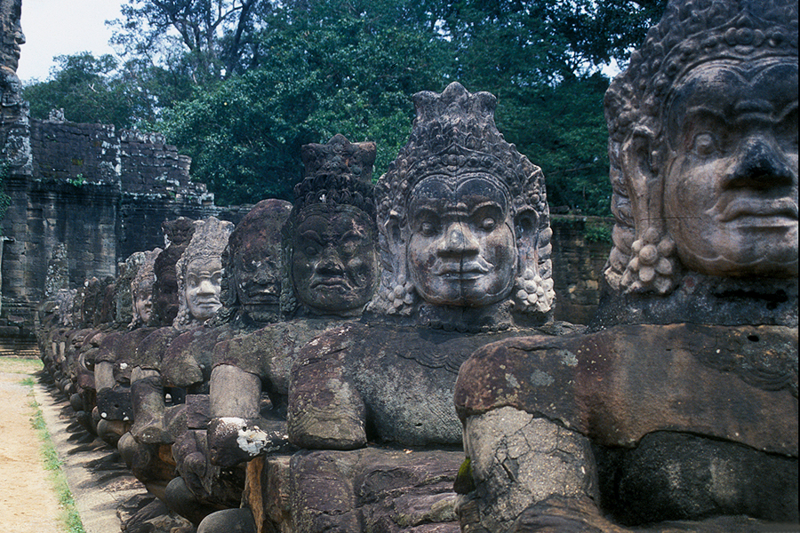 Angkor Thom - South Gate Demons