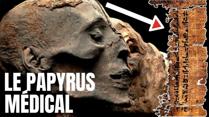 DÉCOUVERTE en ÉGYPTE d'un PAPYRUS MÉDICAL