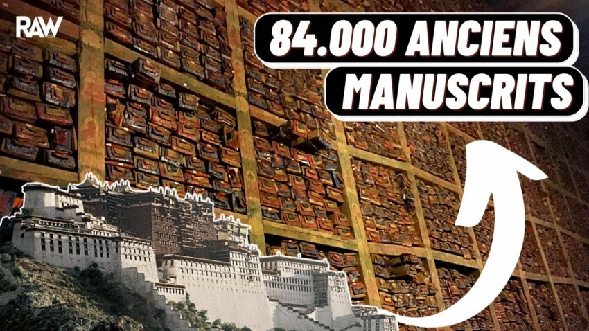 Une Bibliothèque de 84.000 MANUSCRITS retrouvée au Tibet